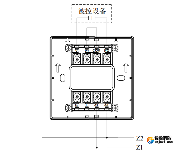 GST-LD-8365H輸入/輸出模塊接線(xiàn)圖